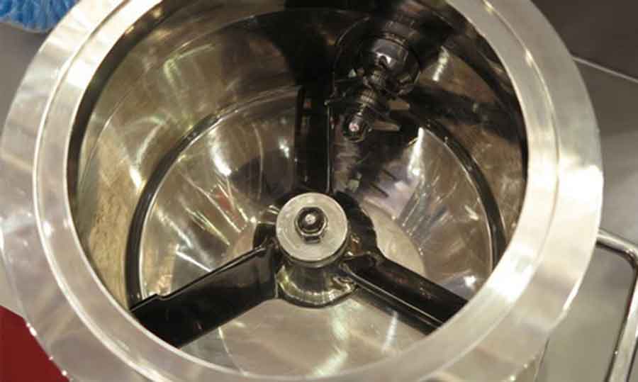 Impeller and chopper design of Rapid mixer granulators