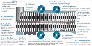 Tablet Press: Types, Functional Parts, How It Works, Advantages..