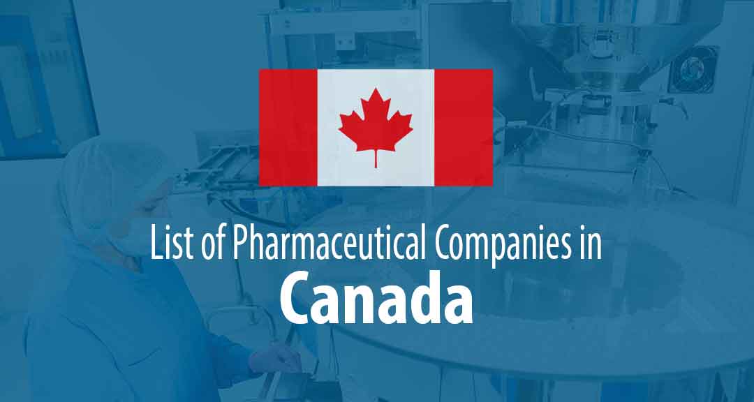  List Of Pharmaceutical Companies In Canada Pharmapproach