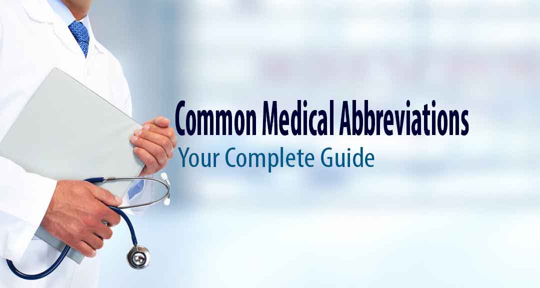 Common Medical Abbreviations And Their Meaning Pharmapproach Com